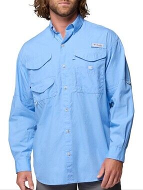 Nwot Columbia PFG Men's Bonehead Fishing Shirt L